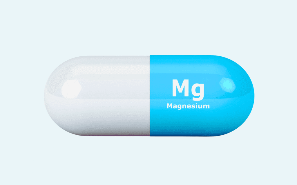 Magnesium in den Wechseljahren: Magnesium Supplement Tablette